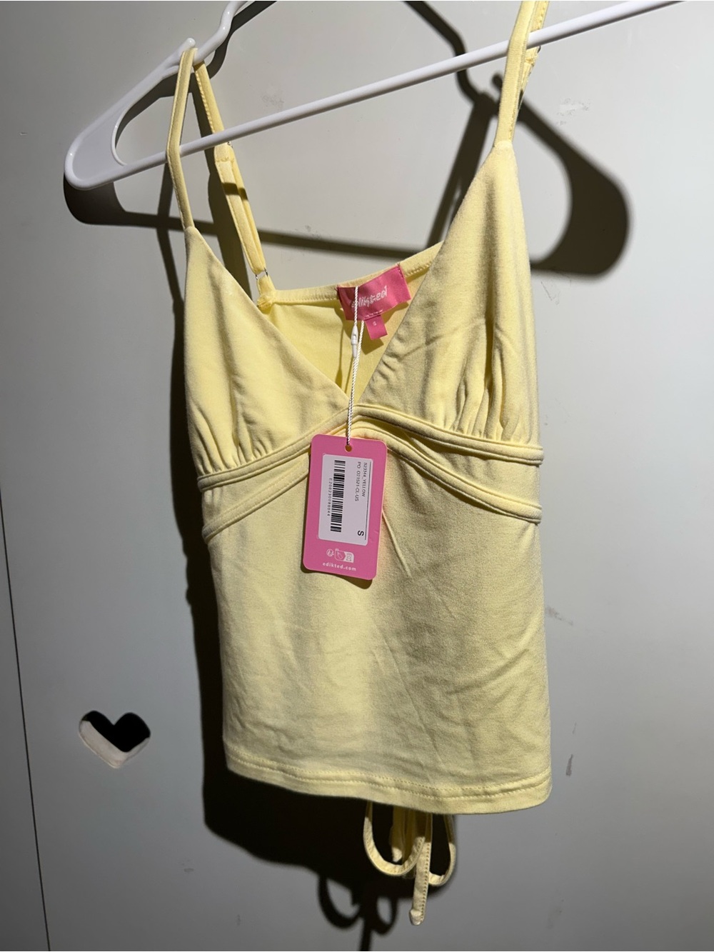 Edikted Evianna Double Tie Back Tank Top